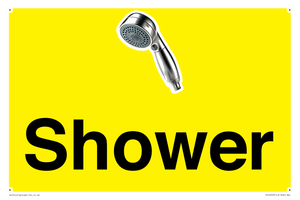 Shower Dementia Friendly Yellow 
